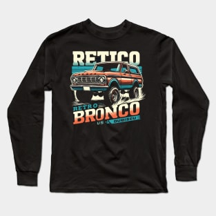 Retro Bronco Long Sleeve T-Shirt